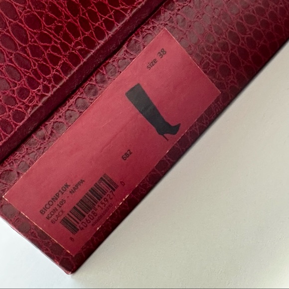 TAMARA MELLON ICON 105 BLACK BOOTS SIZE 38, US 7.5 - Picture 11 of 15